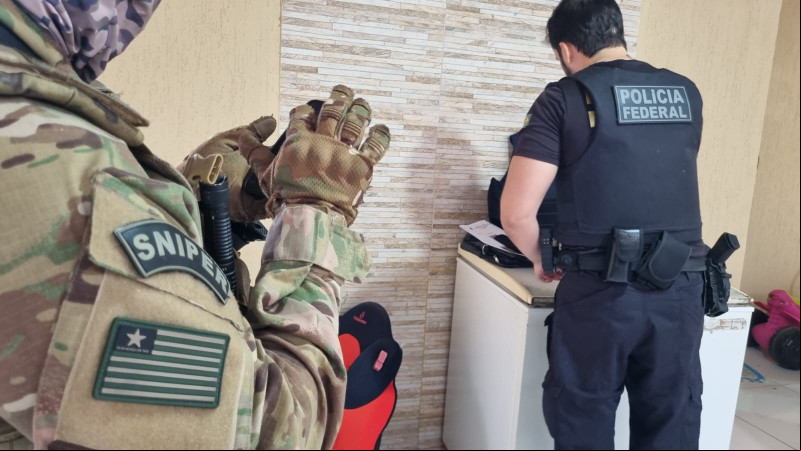 PM’s são presos suspeitos de facilitarem arrombamentos em agências da Caixa no Piauí - (Divulgação/Polícia Federal)