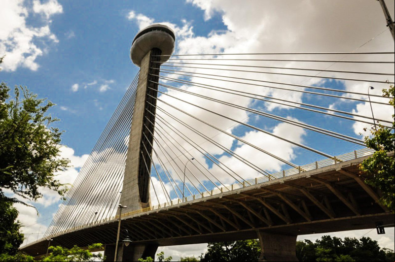 Ponte Estaiada, em Teresina - (Divulgação/Semcom)