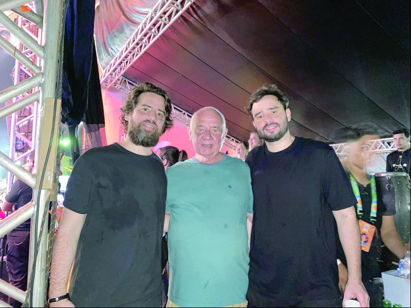 Empresário Zé Iran Felinto, no Zé Pereira de José de Freitas.