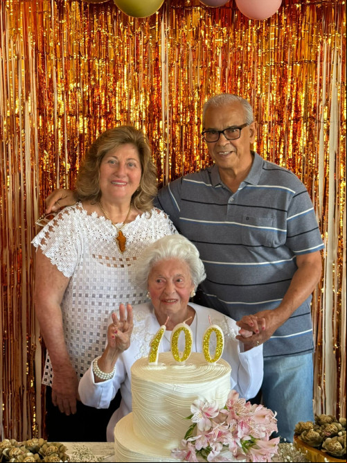 Festa dos 100 anos de Dona Sarah Levy - (Divulgação)