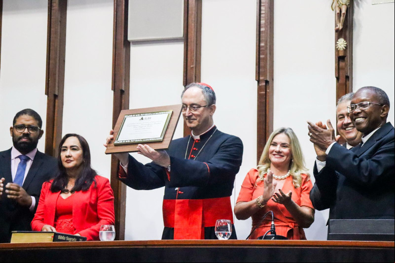 Cardeal do Sérgio da Rocha, ex arcebispo de Teresina.. - (Sara Gomes)