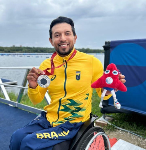 Luís Carlos Cardoso em Paris 2024 - (Reprodução/Instagram)