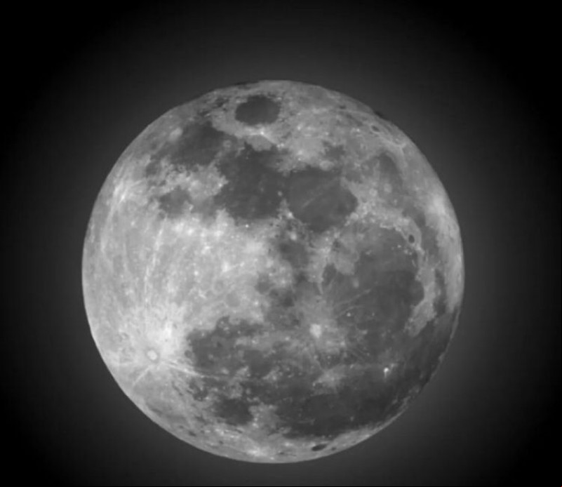 Registro da Superlua feito por Heitor Luiz - (Arquivo Pessoal)