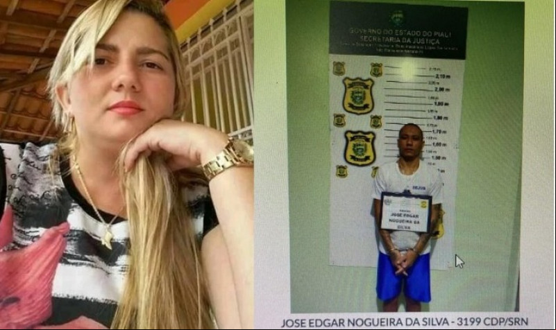 Condenado por matar empresária em Piripiri está entre os fugitivos da Penitenciária de Altos. - (Reprodução)
