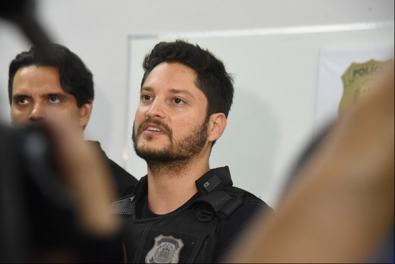 delegado de Polícia Civil Alisson Landim - (Assis Fernandes/ O DIA)