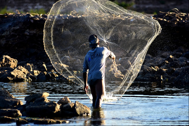 Pesca é proibida no período da piracema. - (Assis Fernandes/O Dia)