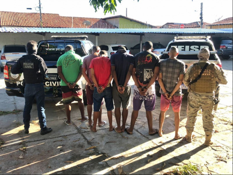 Polícia prende suspeitos de furtar condicionadores de ar do posto da Sefaz em Teresina