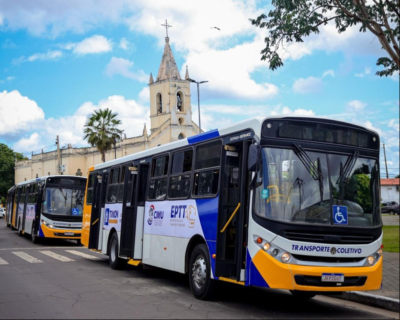 Timon: Novo sistema de transporte público com 44 ônibus começa a operar na segunda-feira (31)