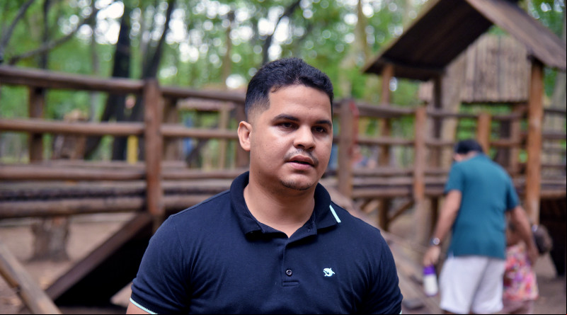 Segundo Carlos Daniel, coordenador do Parque, o local fica aberto das 6h às 21h - (Assis Fernandes/ODIA)