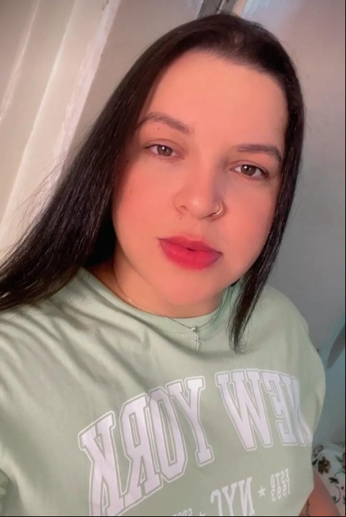 Larissa Alves de Amorim morreu em uma acidente de moto em Teresina - (Reprodução/Whatsapp)