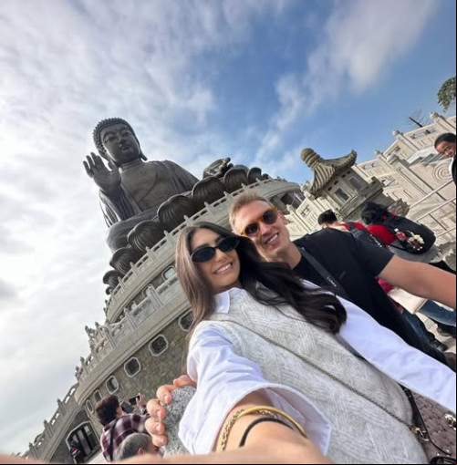 #BodasdeTrigo - Um click dos queridos médicos Érico Medeiros Paz & Maria Amélia Carvalho Mazuad Paz comemoram 3 anos de casamento, e ganha um significado especial: estão à espera do primeiro filho. Chics!!! - (Arquivo Pessoal)