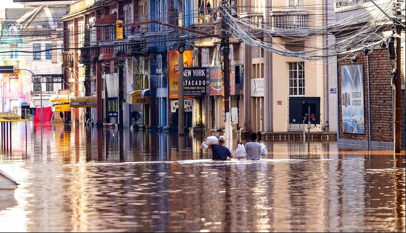 Inmet emite alerta para tempestades com granizo no Rio Grande do Sul - (Gustavo Mansur/ Palácio Piratini)