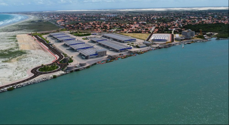 Inauguração da primeira etapa do Porto Piauí - (Divulgação/CCOM)