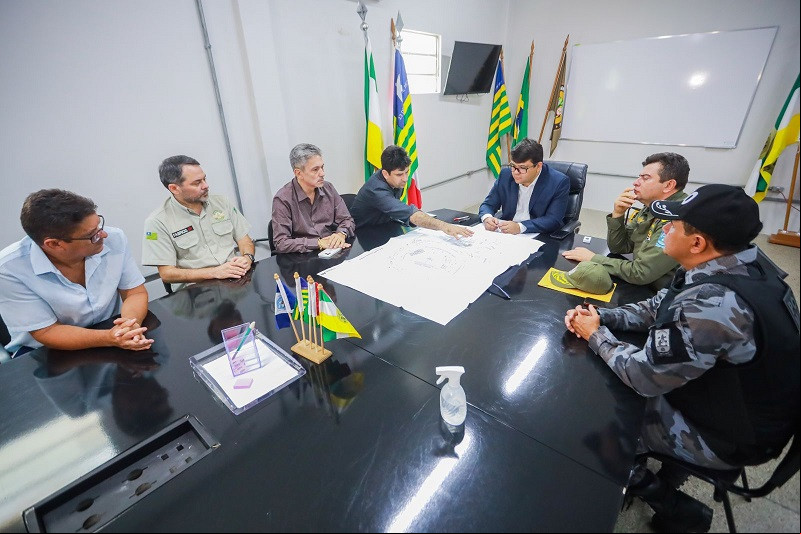 Reunião da Cúpula de Segurança. - (Divulgação/SSP-PI)