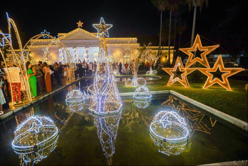 Decoração de Natal do Palácio de Karnak é inaugurada; confira outros locais