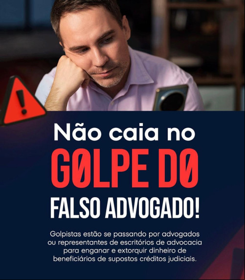 Contra o golpe do falso advogado: uma campanha em defesa da cidadania e da advocacia
