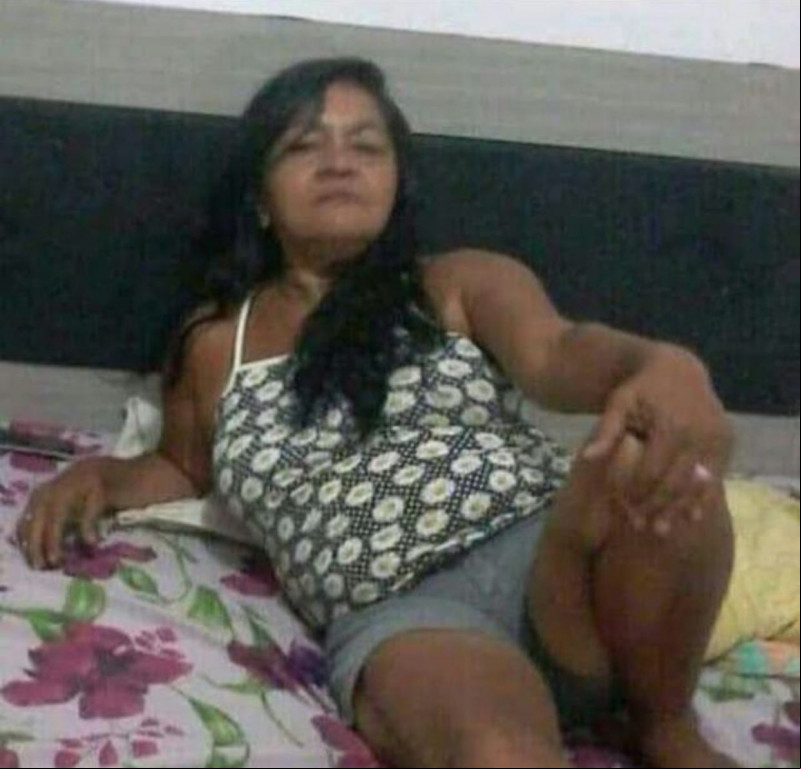 Esmeralda Maria da Conceição, de 61 anos - (Reprodução/Whatsapp)
