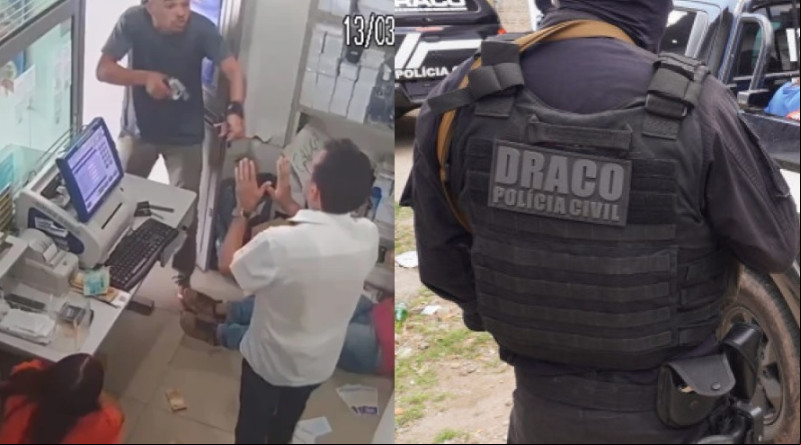 Faccionado preso em operação teria envolvimento com latrocínio de dono de lotérica em Teresina - (Reprodução)