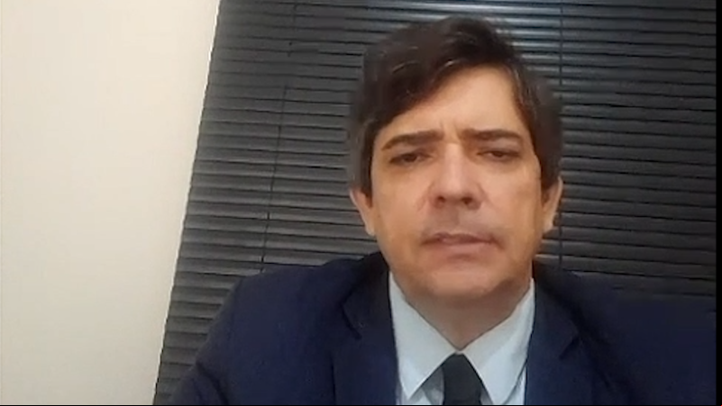 Sammai Cavalcante é o advogado de defesa de Lucélia Maria - (Reprodução)