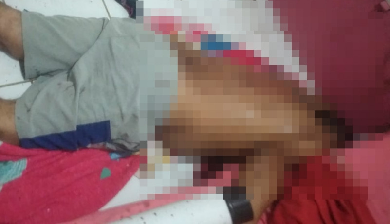 A vítima morreu no local - (Reprodução)