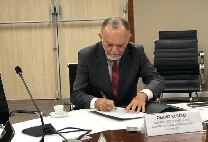 O ex-deputado e ex-conselheiro do Tribunal de Contas do Estado/TCE - Olavo Rebêlo é o novo Conselheiro de istração do BNB