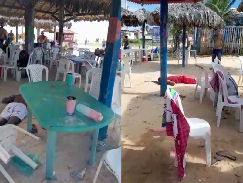 Dois homens são mortos a tiros na Praia de Atalaia, em Luís Correia