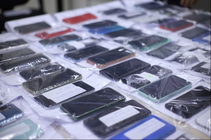 Secretaria de Segurança Pública divulga lista de celulares recuperados no Piauí - (Divulgação/SSP-PI)