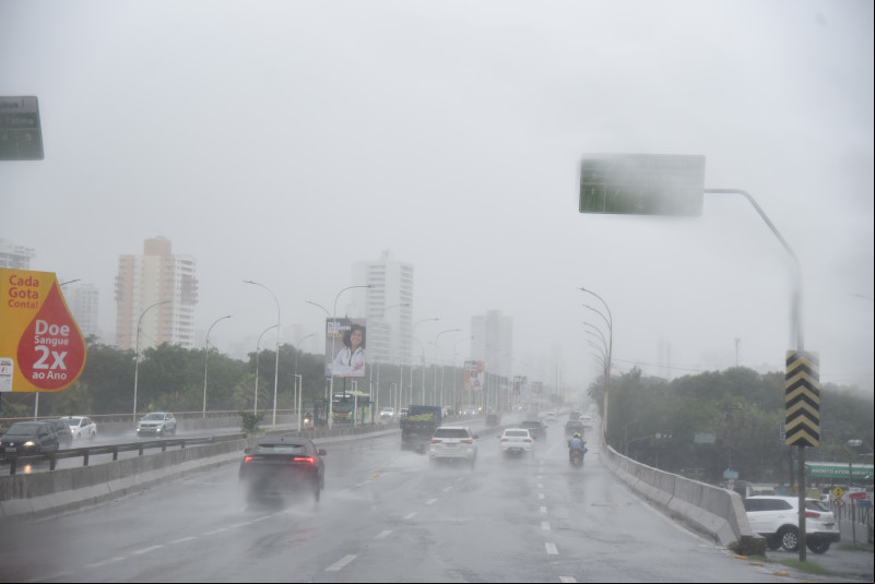Piauí está em alerta para chuva forte nas próximas horas - (Assis Fernandes/O Dia)