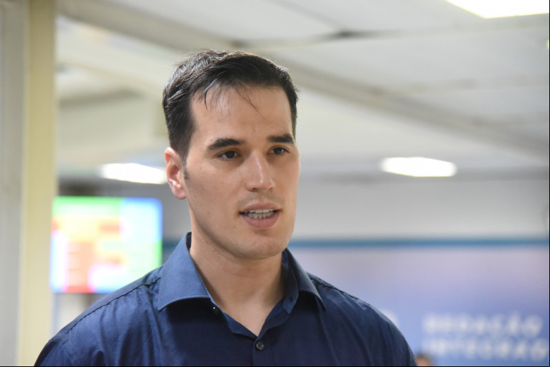 Delegado Matheus Zanatta acredita que o vereador não estava sendo monitorado. - (Assis Fernandes/O Dia)
