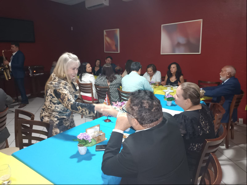 Reunião Ordinária do Rotary Teresina Sul - com a posse do novo presidente Areolino de Abreu - (Luciêne Sampaio)