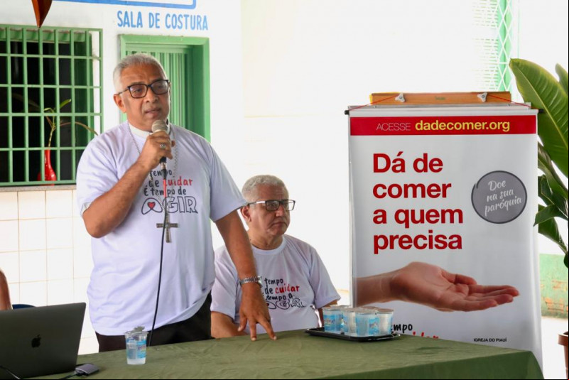 Pastorais sociais da Arquidiocese de Teresina lançam campanha de combate à fome no Piauí