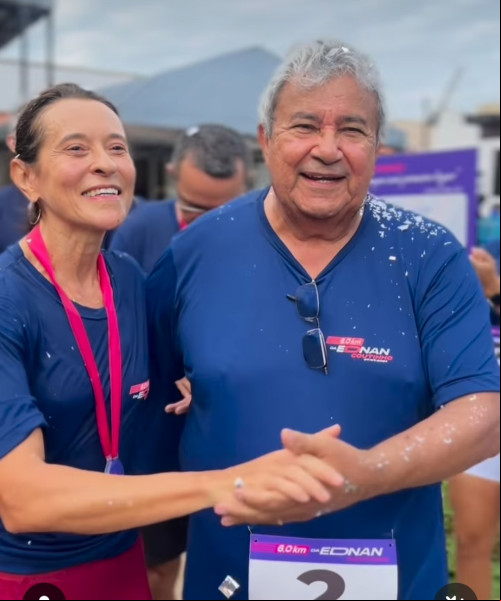 Advogada Edinan Coutinho comemorou aniversário com corrida de rua!