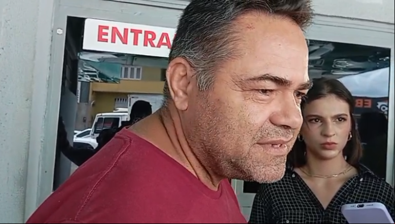 O sargento Leonardo Lopes é pai da adolescente que atirou no ex-namorado - (Reprodução)