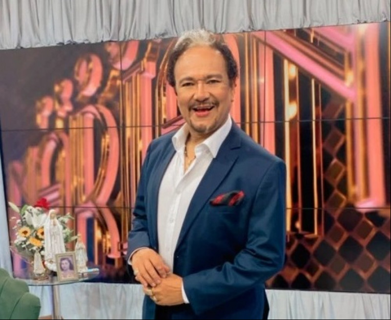 Apresentador de TV, Mariano Marques apresenta o Miss Piauí Globo 2023