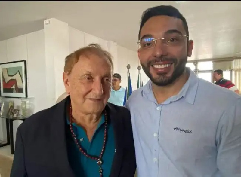 Mão Santa e Emanuel Brito - (Reprodução / redes sociais )