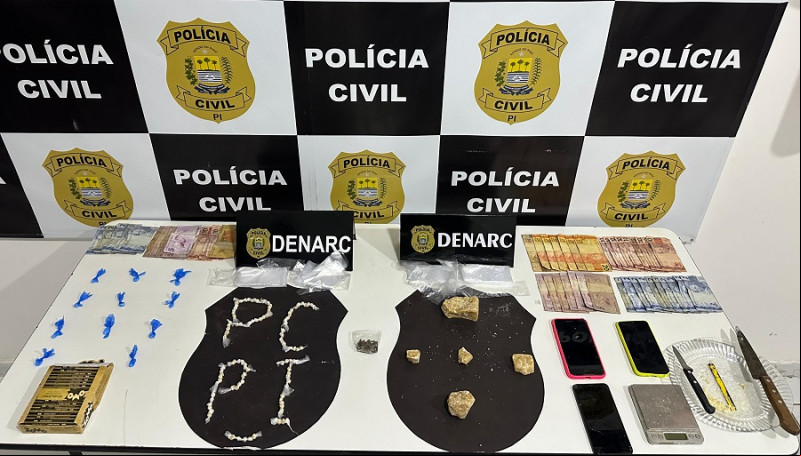 Mais de 11 mil quilos de drogas foram apreendidos nos últimos seis meses no Piauí