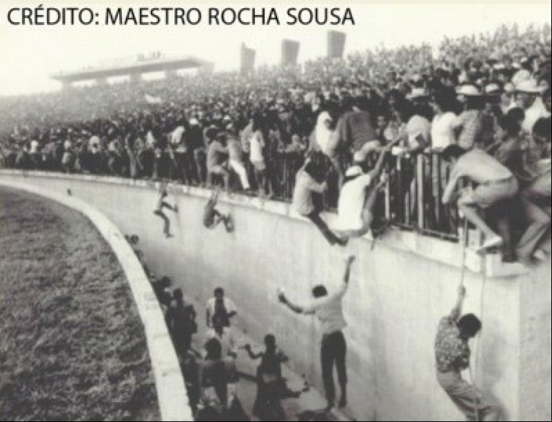 Inauguração do Estádio Albertão terminou em pânico coletivo em 1973 - (Arquivo O Dia )