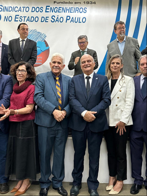 Florentino Filho toma posse como vice-presidente da Federação Nacional dos Engenheiros