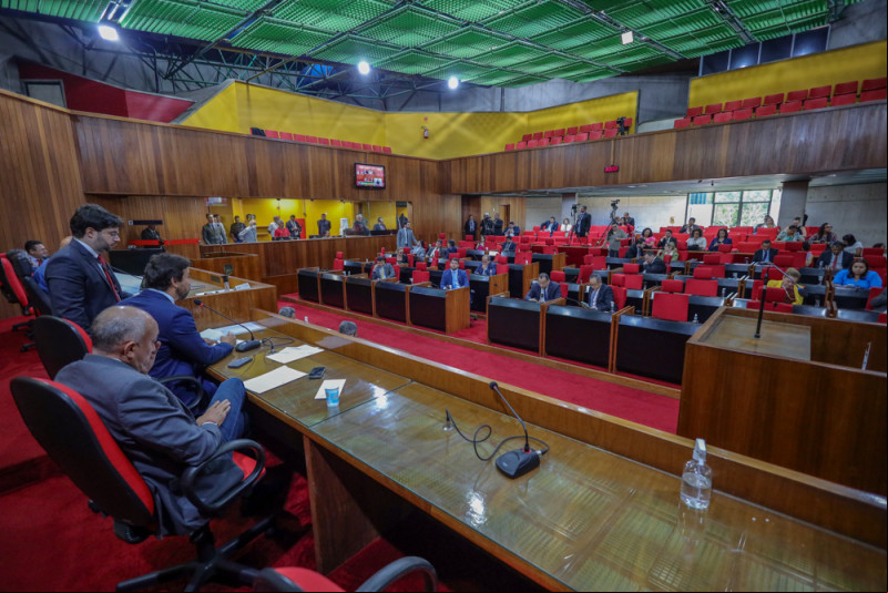 Sessão plenária do dia 12 de julho na Assembleia Legislativa do Piauí - (Thiago Amaral/Ascom Alepi)