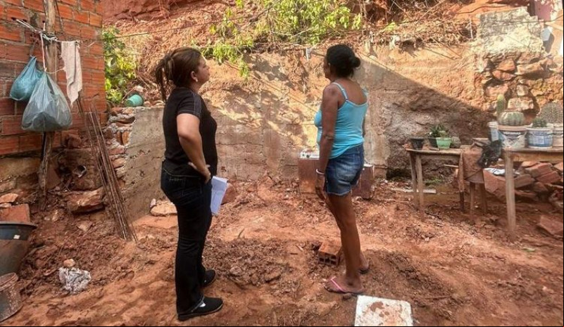 Chuva deixa 36 famílias desabrigadas em Picos e cidades do Sul têm alagamentos; veja vídeos