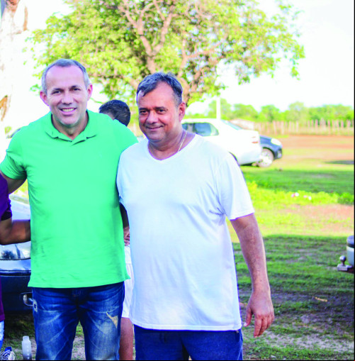 Wilson Capote no último sábado esteve na localidade São José em José de Freitas para participar de um Campeonato de Futebol.
