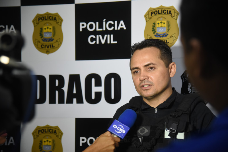 Delegado Charles Pessoa, coordenador do DRACO - (Assis Fernandes/O Dia)