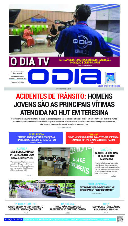 Confira os principais destaques do Jornal O Dia deste sábado (17)