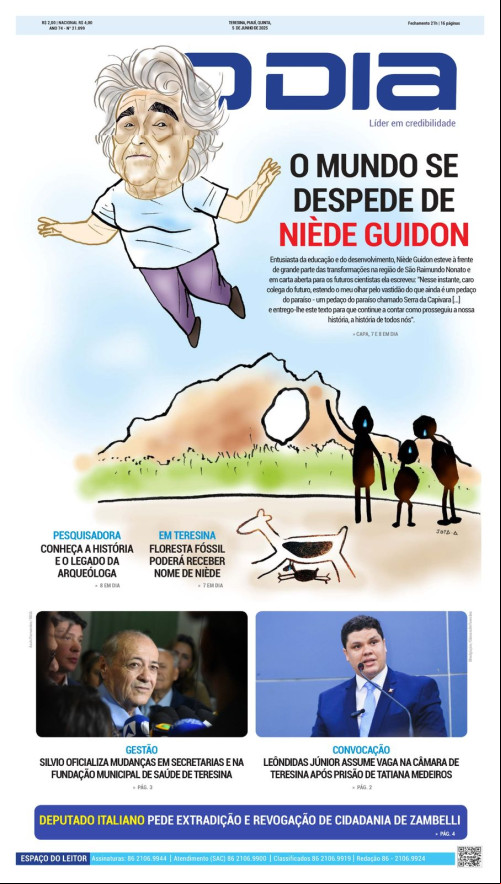 Confira os principais destaques do Jornal O Dia desta quinta-feira (05)