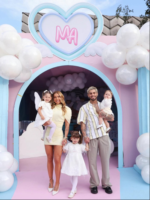 Festa de Maria Alice, filha de Virgínia e Zé Felipe, teve bolo de 2,5 metros; veja detalhes