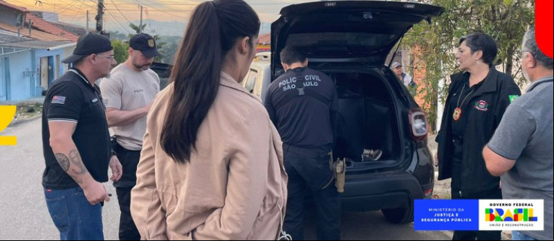 Operação Mão de Ferro 2 cumpriu mandados de prisão em diversos estados do Brasil - (Reprodução / MJSP)