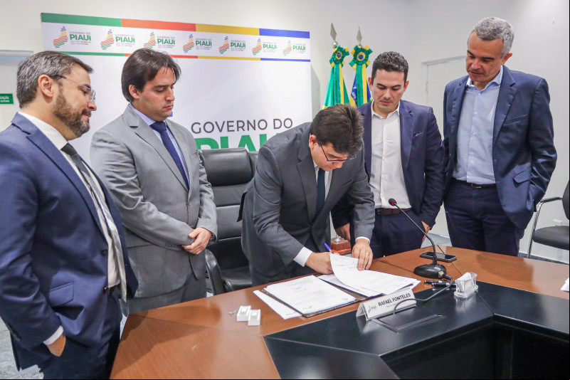 Rafael Fonteles autoriza obras - (Divulgação / CCOM )