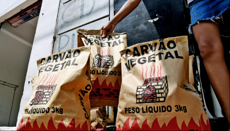 Uso do carvão diariamente pode trazer riscos à saúde - (Assis Fernandes/ODIA)