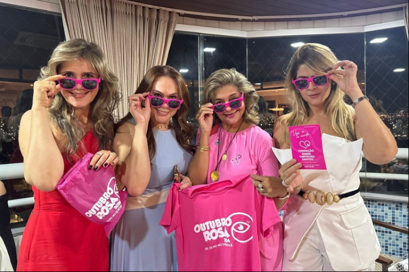 Um click das queridas Gisela Ximenes, Tânia Miranda, Vera Santos e Ana Paula Ramalho na reunião do Granf Clube