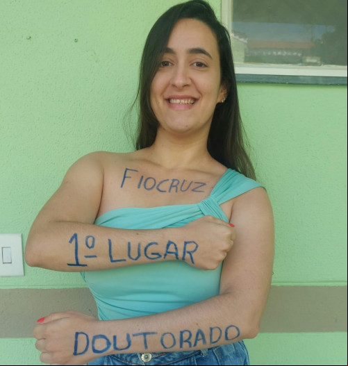 Ramila tirou nota 10 na última etapa da seleção do mestrado - (Divulgação/Arquivo pessoal)
